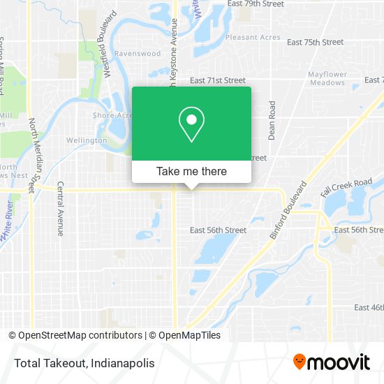 Mapa de Total Takeout
