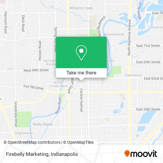 Mapa de Firebelly Marketing