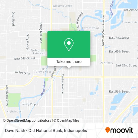 Mapa de Dave Nash - Old National Bank