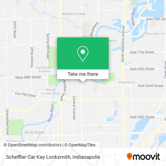 Mapa de Scheffler Car Key Locksmith