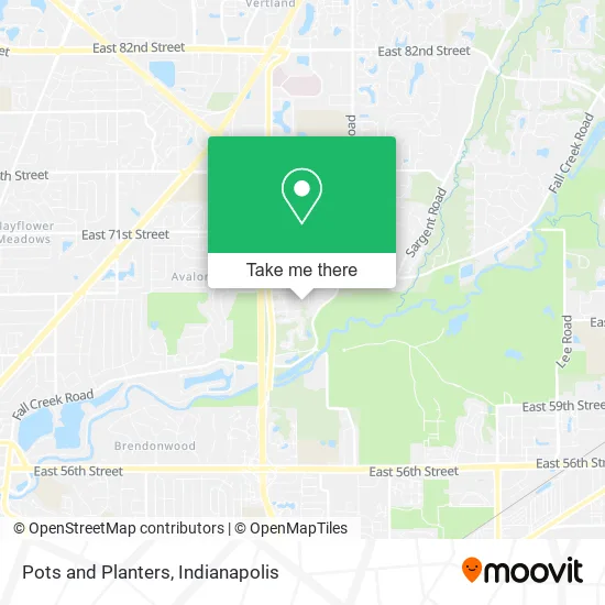 Pots and Planters map