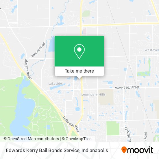 Edwards Kerry Bail Bonds Service map