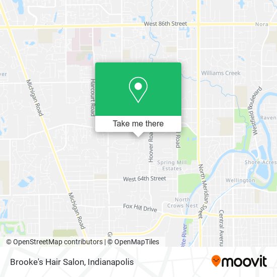 Brooke's Hair Salon map