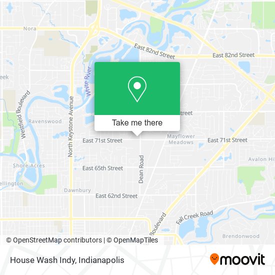 Mapa de House Wash Indy