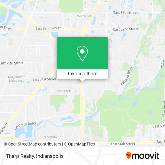 Mapa de Tharp Realty