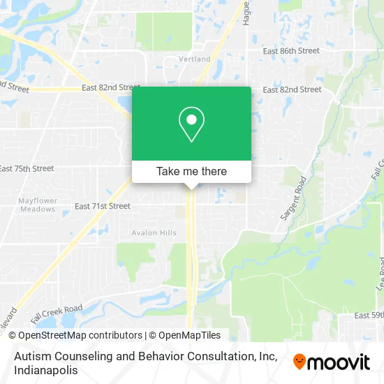Autism Counseling and Behavior Consultation, Inc map