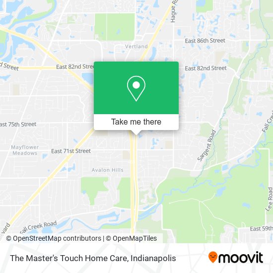 The Master's Touch Home Care map