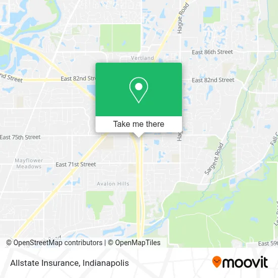 Allstate Insurance map