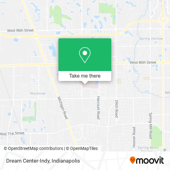 Dream Center-Indy map