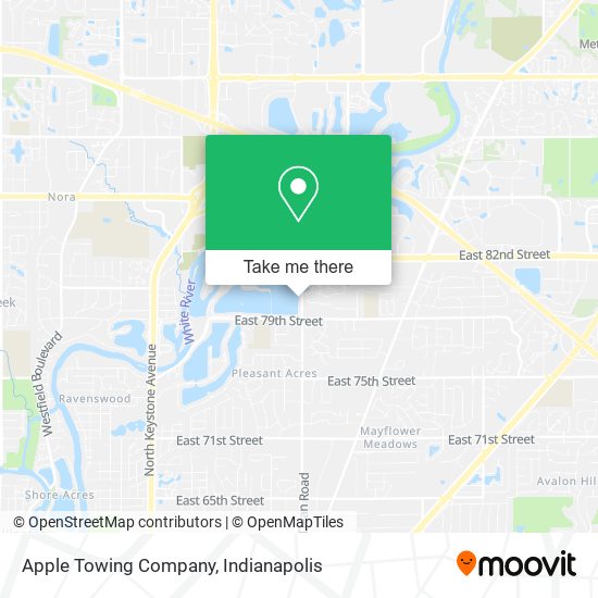 Mapa de Apple Towing Company