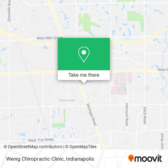 Mapa de Wenig Chiropractic Clinic