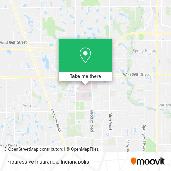 Progressive Insurance map