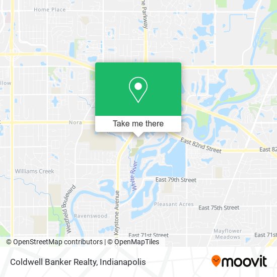 Coldwell Banker Realty map