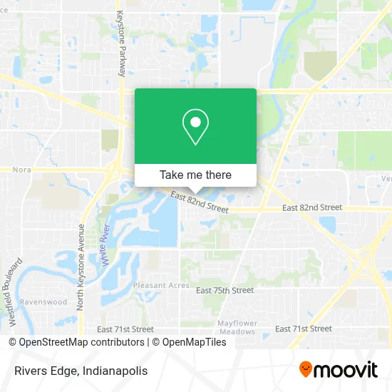 Rivers Edge map