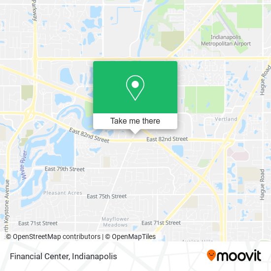 Mapa de Financial Center