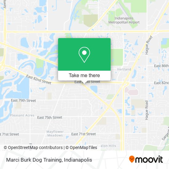 Marci Burk Dog Training map
