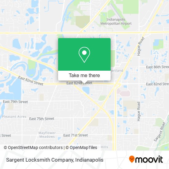 Mapa de Sargent Locksmith Company