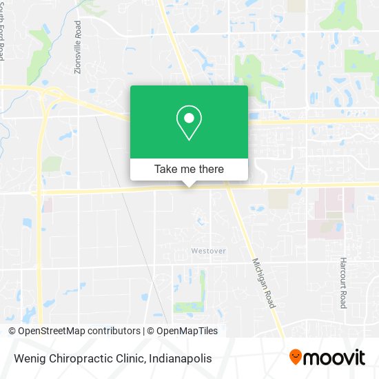 Mapa de Wenig Chiropractic Clinic