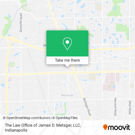 Mapa de The Law Office of James D. Metzger, LLC