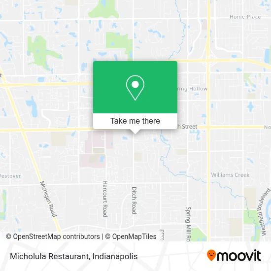 Micholula Restaurant map
