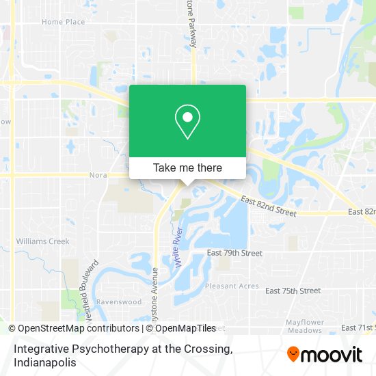 Integrative Psychotherapy at the Crossing map