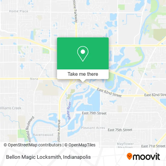 Bellon Magic Locksmith map