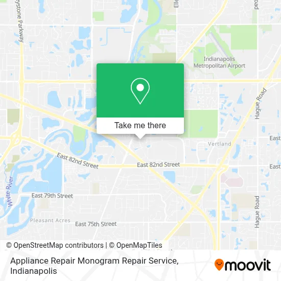 Appliance Repair Monogram Repair Service map