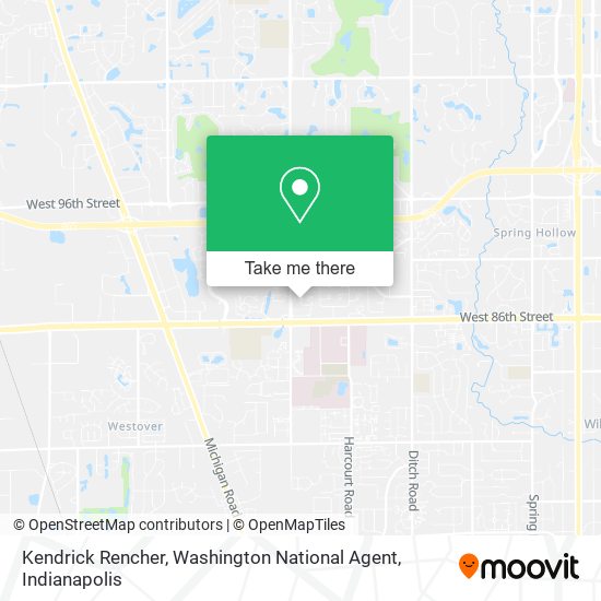 Kendrick Rencher, Washington National Agent map