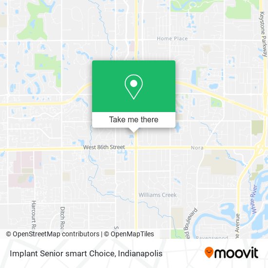 Implant Senior smart Choice map