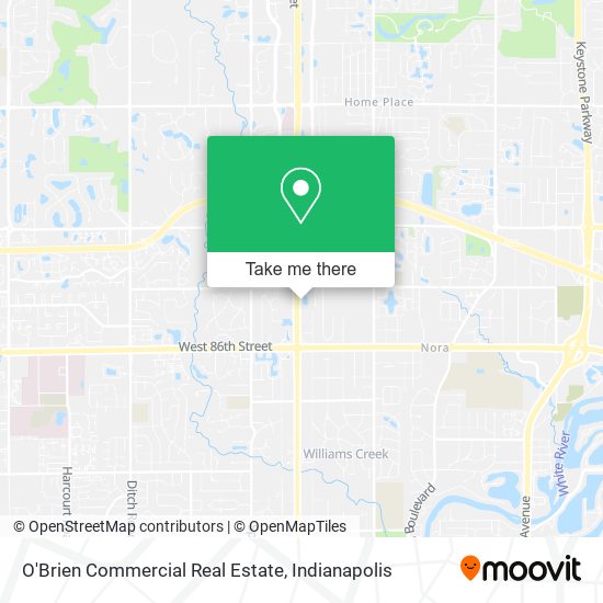 O'Brien Commercial Real Estate map