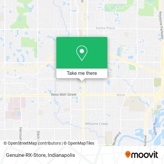 Genuine-RX-Store map
