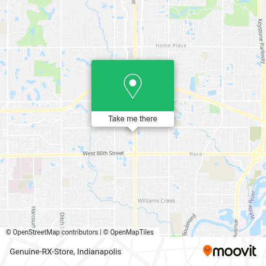 Genuine-RX-Store map