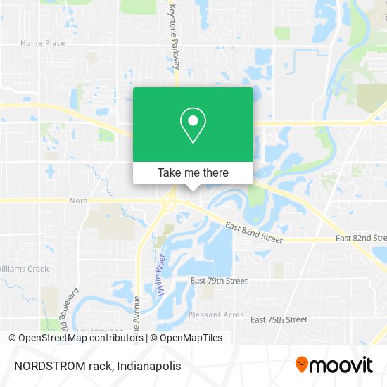 NORDSTROM rack map