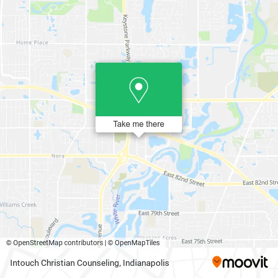 Intouch Christian Counseling map