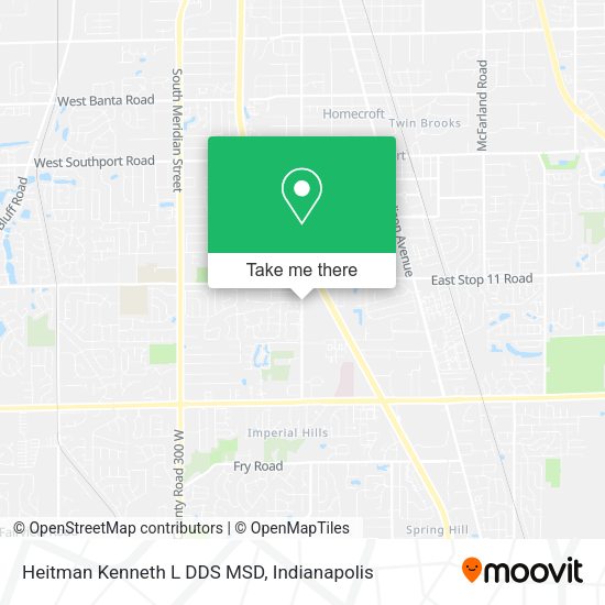 Mapa de Heitman Kenneth L DDS MSD