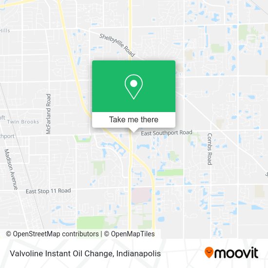 Valvoline Instant Oil Change map