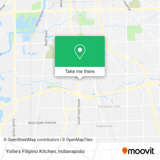 Mapa de Yollie's Filipino Kitchen