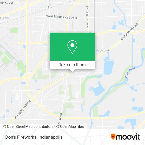 Don's Fireworks map