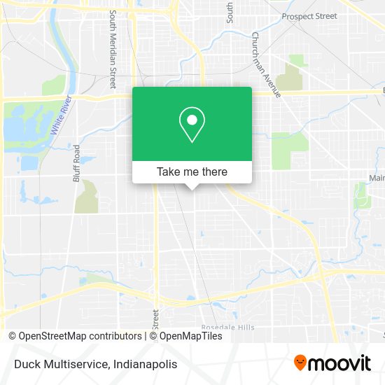 Mapa de Duck Multiservice