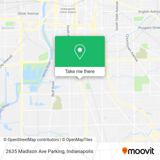 2635 Madison Ave Parking map