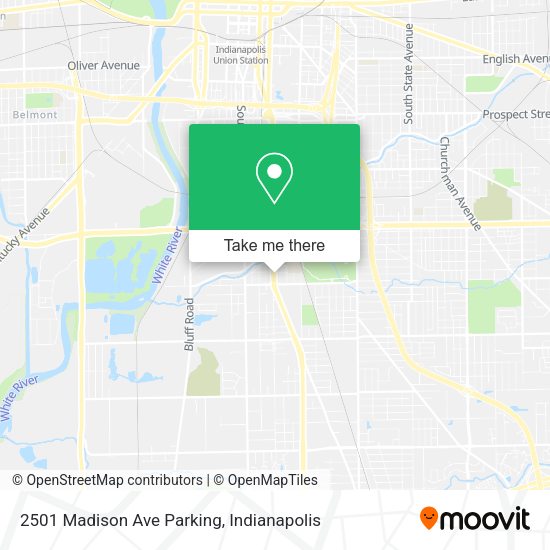 2501 Madison Ave Parking map