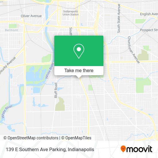 139 E Southern Ave Parking map