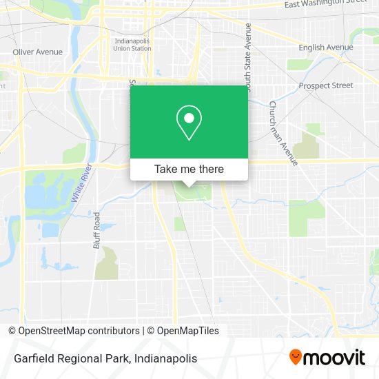 Mapa de Garfield Regional Park