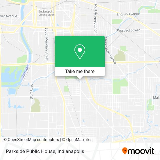 Parkside Public House map