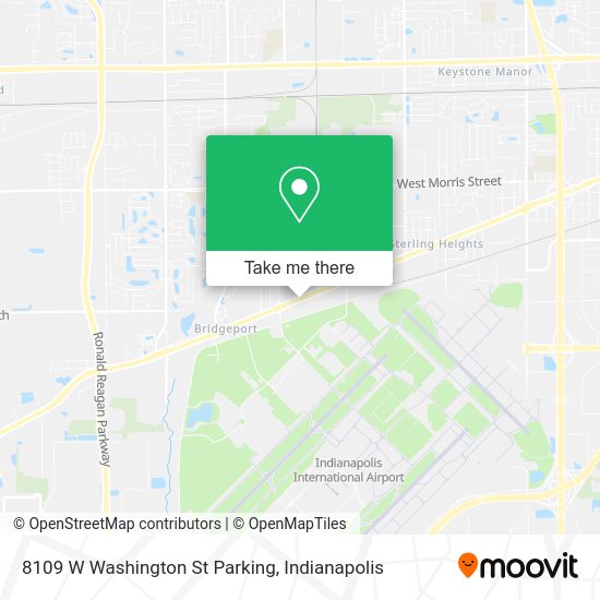 8109 W Washington St Parking map