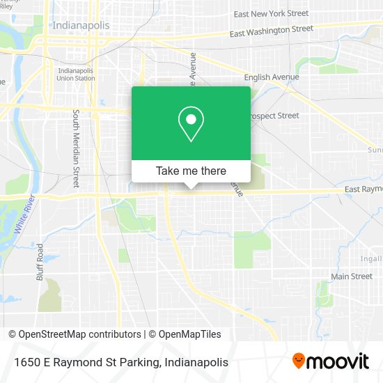 1650 E Raymond St Parking map