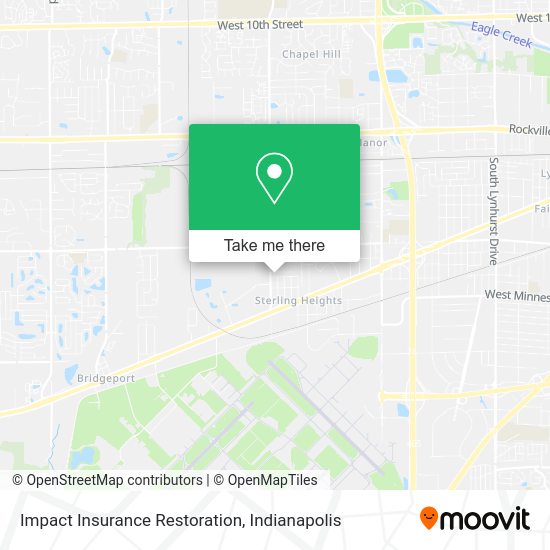 Impact Insurance Restoration map