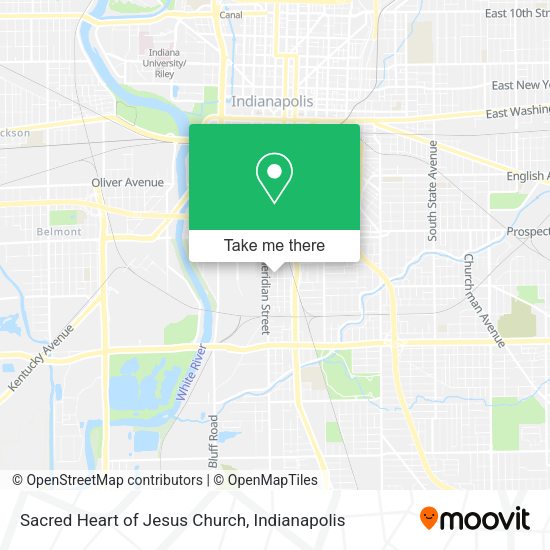Sacred Heart of Jesus Church map