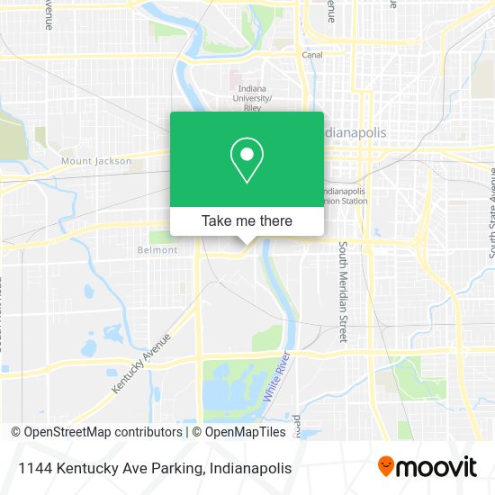 Mapa de 1144 Kentucky Ave Parking