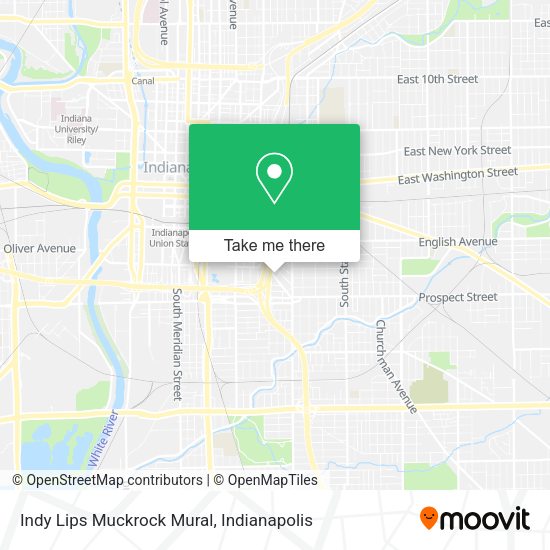 Mapa de Indy Lips Muckrock Mural